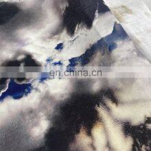 Monet Sunset Pattern Digital Printing High Quality Pure Linen 100 Linen Fabric thumbnail-5