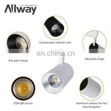 ALLWAY Hot Sales Anti Dazzle Aluminum Iron Rail Lamps Outdoor 10w 20w 30w Led Track Lights thumbnail-3
