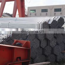 Factory customized 6 meter 2 3 6 inch structural hot dipped galvanized carbon steel welded round tube pipe