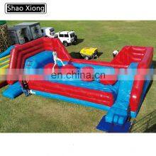 Adult 5K Double Lance Leaps And Bounds Inflatable Big Baller Obstacle Course Game For Sale thumbnail-4