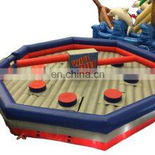 Inflatable Wipeout Inflatable Mechanical Meltdown Inflatable Wipeout Course Eliminator For Sale