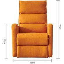 New Single-Seat Manual Function Sofa Modern Minimalist Electric Can Shake Lunch Break Function Flannel Sofa Recliner thumbnail-4