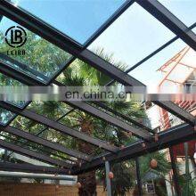 New Modern Rain Proof Polycarbonate Skylight Roofing Roof Skylight Tempered Glass Bi Folding Sliding Swning Window Skylight thumbnail-5