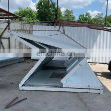 prefabricated building container office prefab shipping collapsible foldable container house folding container