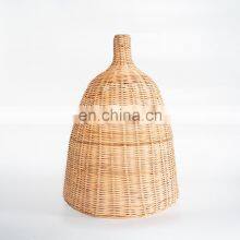 Traditional Natural Woven Light Lampshade Rattan Pendant Light Wicker Ceiling Light Decor Vietnam Cheap Wholesale thumbnail-5