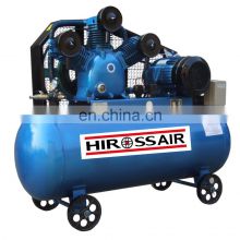 Three phase electric silent piston air compressor air pump for pneumatic tools electric oil free