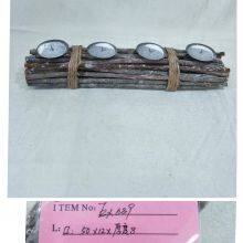 Rectangular Willow Stick Candle Holder thumbnail-2
