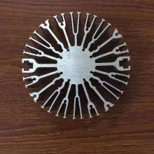 High Density Toothed Aluminum Alloy Radiator Profile Industrial LED lighting Heatsink