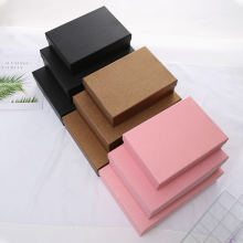 High-end Customizable Size Box Delivery Box Kraft Paper thumbnail-2