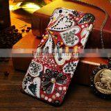 Rose Flower Polyester Skin European Style Colorful Minion Case for Iphone 6 4.7 5.5 Inch thumbnail-3