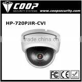 CCTV Home Security System 1/3 HDIS CMOS HDCVI Camera 720P Dome Plastic Camera