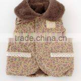 Japanese Wholesale Products High Quality Cute Cheap Baby Winter Clothes Vest for Girl thumbnail-4