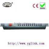 19"1.5U 6ways Universal Type PDU Power Distribution Unit Cabinet PDU With Switch and Lightning Protection 10A Rack PDU thumbnail-1