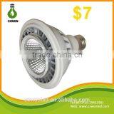 CE Standard Commercial Lighting Ra80 AC85-265V Short Neck 12W LED E27 Par30