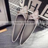 Fashion Silver Rhinestone Bridal Low Heel Wedding Shoes thumbnail-2