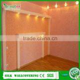 DIY Plant Fiber Wall Coating Interior Silk Plaster Wall Coat Fuji Mural Wall Covering thumbnail-5