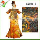 wholesale african women bazin riche dress fashion lady maxi dress ankara maternity dress