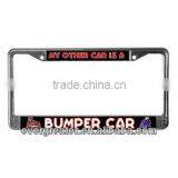 Cusotmized USA EU Car Plate Frame