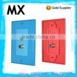 2RCA Connector Electrical Socket Waterproof Panel Mount Socket Connector thumbnail-1