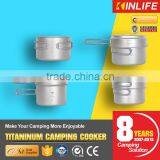 Protable Eco-friendly Titanium Pot Price