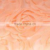 Manufacturer Supply Chiffon 3d Rose Fabric Pleated Embroidery Chiffon Fabric thumbnail-3