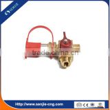 gas charging valve with ngv1 nozzle