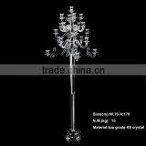Large 23arms Crystal Wedding Candelabra for Decor