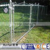 High Quality Hot Dipped Galvanized and Pvc Coated Chain Link Fence Gate