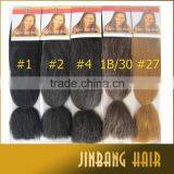 2016 Wholesale 48inch 60g New Premium Soft Super Braid Hair Weaving Synthetic Jinbang Hair Extension thumbnail-5