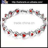 Fashion Women's S925 Bracelet,925 Sterling Silver Rose Gold Bracelet Quality Choice thumbnail-3