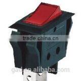CNGAD Illuminated Electrical Rocker Switch 10A 250V( Electrical Rocker Switch,miniature Boat Switch)(KCD3-102/B2)