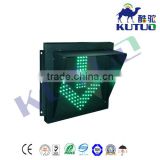 600x600mm green arrow one unit traffic light with good quality