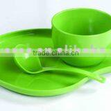 2015 New Styles Solid Color Plastic Melamine Coffee Tea Cups and Saucers