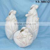 Elegant white chinese decoration ceramic flower vase                        
                                                Quality Choice