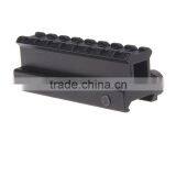 Funpowerland 1 Inch Grease Gun Accessories /Compact AR15 See-Through Riser Mount