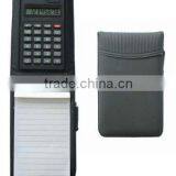 Hot Leather Notebook With Calculator