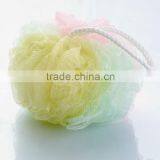 Promote Product Colorful PE Mesh Bath Sponge Flowers thumbnail-1