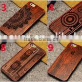 2016 High Quality Standard Leather Wood Phone Case for Iphone 6 Case thumbnail-1