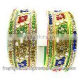 LADIES FIRST CHOICE HAND CRAFTED LAC BANGLES thumbnail-1