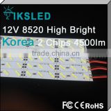 smd 8520 dc 12v 72 led 8520 hard rigid bar light