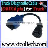 2011 New Price Obd 16 Pin Line /truck Diagnostic Cable in Stock thumbnail-1