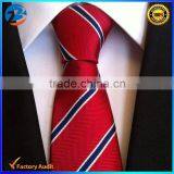 Wholesale Ties Fashion Stripe Woven Mens Necktie