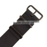 Infantry Military Nato Strong Black 20mm Nylon Black Watch Straps thumbnail-6
