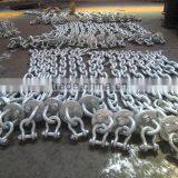 Open Link Chain and Shackle