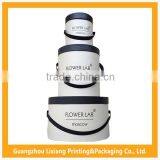 Custom Color Printed Kraft Paper Tube Packaging, Luxury Round Paper Box for Flowers