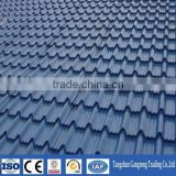 colorful prepainted corrugated steel roof sheet