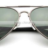 Top quality new fashion classic metal frame polarized aviator pilot sunglasses eyeglass eyewear