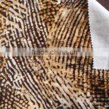 Jacquard Flocking Fabric