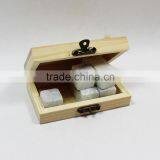 Wholesale Non Melting Reusable OEM /ODM Whisky Stones Chilling With Wooden Box thumbnail-4