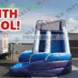 Hot Kids Amusement Park Pool Inflatable Slide Factory Wholesale